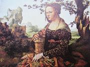 Jan van Scorel Maria Magdalena Germany oil painting artist